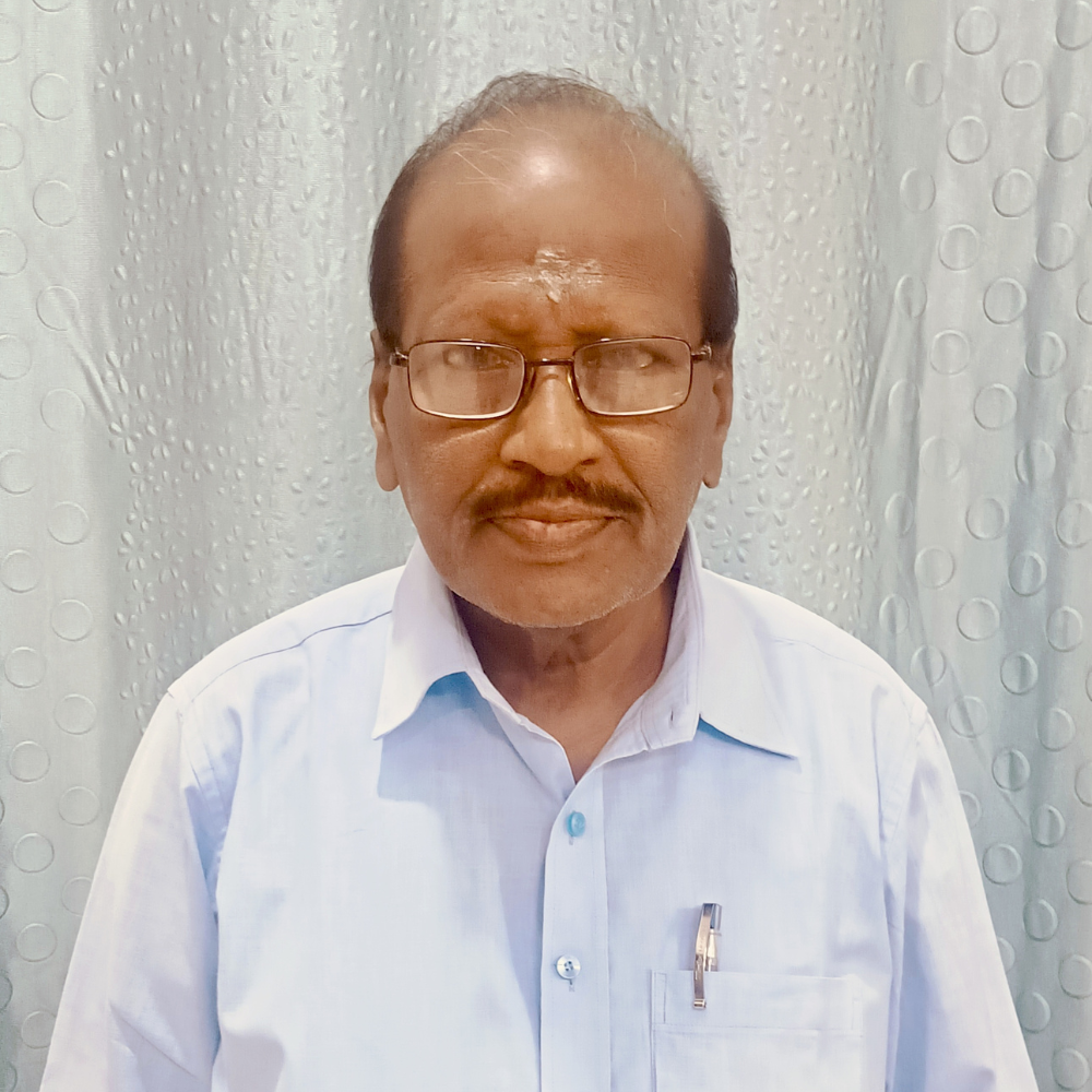 Social worker and volunteer Jay Raj supporting Precilla Charitable Trust charity initiatives in Hyderabad.