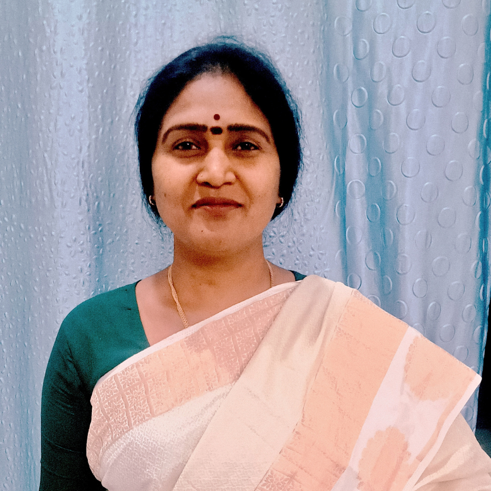 Smt. Vure Prameela Garu, Founder of Precilla Charitable Trust Hyderabad, dedicated to elderly care and social service.